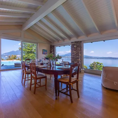 Villa Paradis Relais Infinity Pool Lake View Belgirate