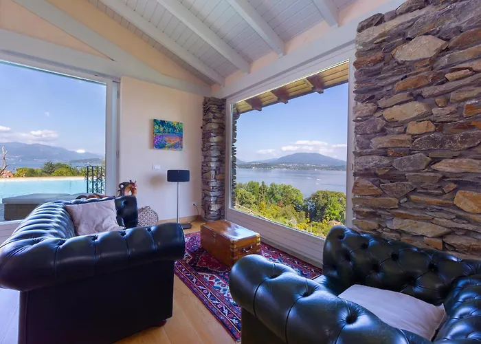 Paradis Relais Infinity Pool View Villa Belgirate